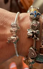 Pulseras clásicas de Plata de Ley 925 para mujer, abalorios de 3mm, joyería artesanal, regalo, gran oferta, 9 estilos