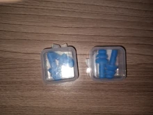 Tapones de silicona de espuma suave para los oídos, protección auditiva con aislamiento acústico, para dormir, con caja de almacenamiento, gran oferta