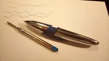 10 unids/lote, (negro) recambio de bolígrafo para, nuevo diseño varillas de bolígrafo/precio al por mayor recambio de bolígrafo de gel de metal de lujo