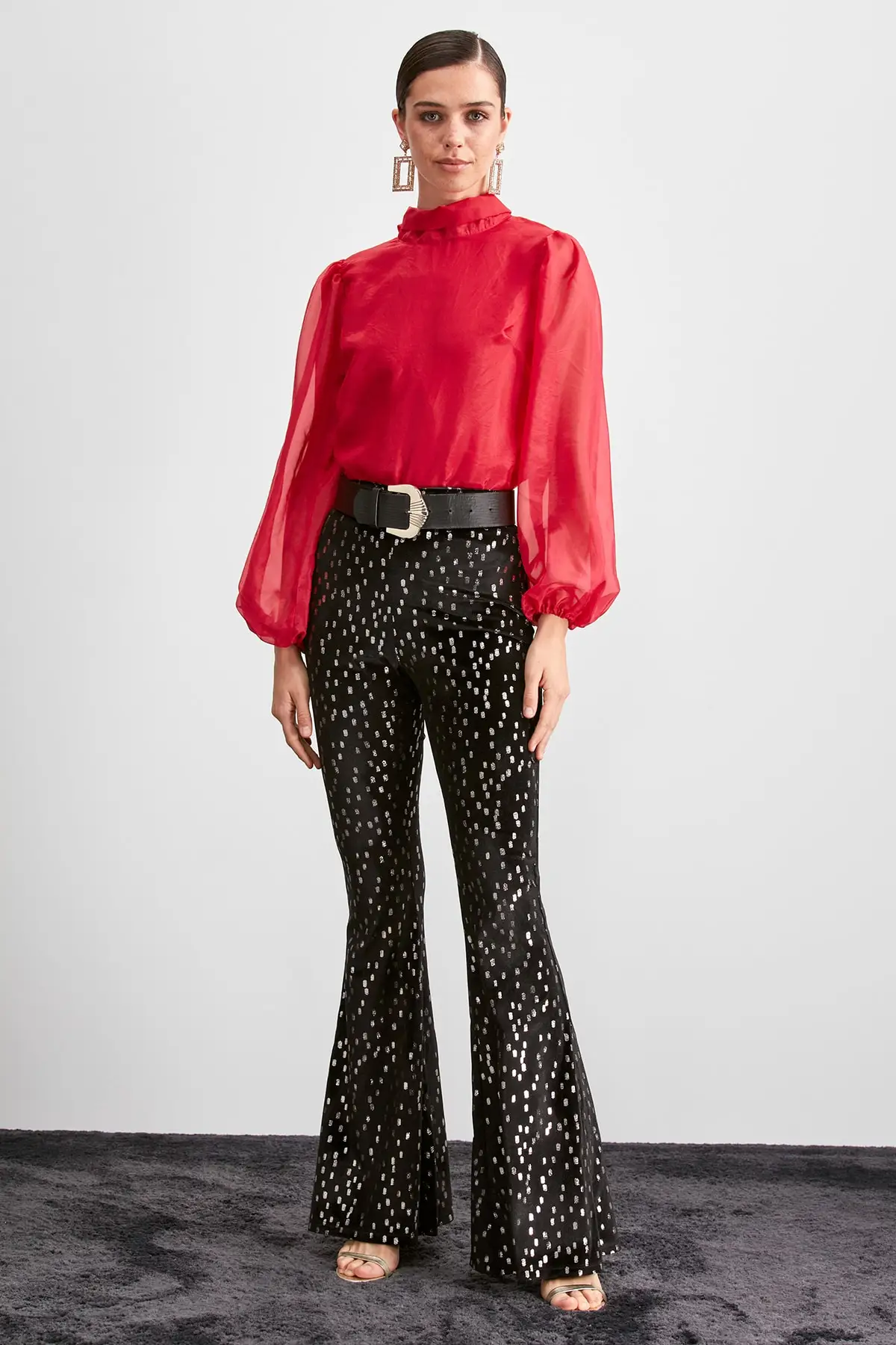 

Trendyol Spanish Pants TPRAW20PL0629