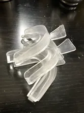 Protector de boca antironquidos para dormir, bandeja para la boca para dejar de moler los dientes, ayuda para el cuidado de la salud, 2/4 Uds.