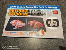 DEKO-bandeja mágica de descongelación rápida, tabla para cortar y descongelar alimentos, fruta, carne, mariscos, utensilios de cocina