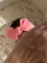 5 Pcs/Set Baby Girl Headband Bows Elastic Headbands Hair Band For Girls Solid Color Kids