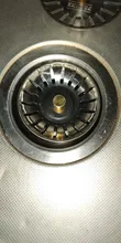 Leach Basket Strainer STOPPER-FILTER Sink Waste-Plug Water-Basin Stainless-Steel Kitchen