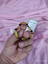 Collar de dentición hecho de ámbar báltico para el bebé - Simple de Paquetes - 3 Sizes - 10 Colors