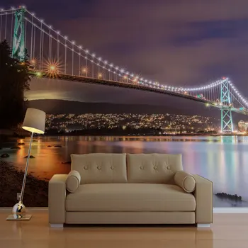 

Wall mural-Lions Gate Bridge - Vancouver (Canada) - 300x231 cm