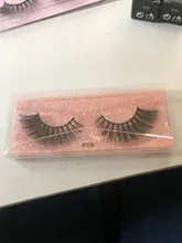 SHIDISHANGPIN-pestañas de visón 3D, pestañas postizas de visón Real Libre de crueldad, tira esponjosa, pestaña gruesa, maquillaje de imitación, 37A, 1 par