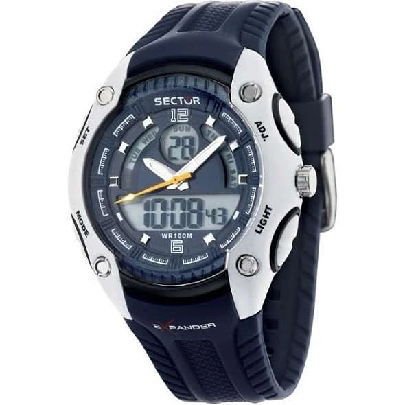 Sector No Limits цифровые часы Мужские кварцевые с пластиковой Strap R3251574005|Цифровые часы| |