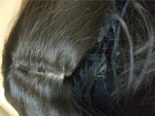 HENRY MARGU-pelucas sintéticas rectas, color negro y marrón, con resalte para mujeres, parte media, longitud del hombro, pelo Bobo resistente al calor