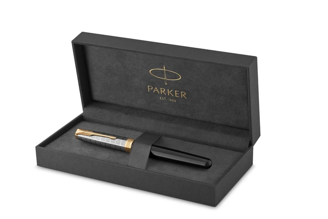 Parker Sonnet – stylo à plume premium, plume 18K, épaisseur F