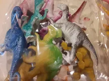 10 unids/lote Mini modelo de dinosaurio de los niños juguetes educativos pequeña simulación Animal figuras juguetes de los niños para niño regalo