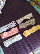 3 unids/lote Nylon sólido bebé diadema arco diademas para niños lindos indio turbante anudado de conejo de algodón Niños Accesorios para el pelo