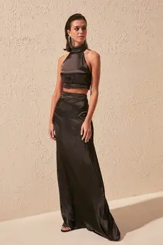 

Trendyol Satin Skirt TPRSS20ET0161