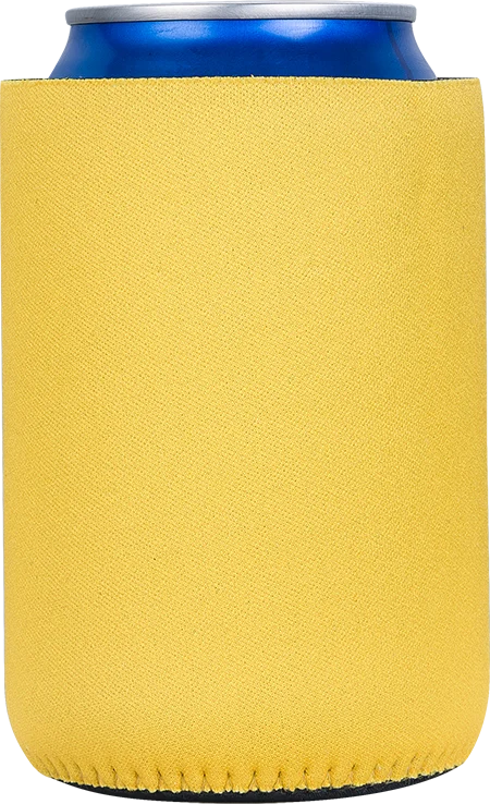Yellow Пенистый материал Koozies полный Цвет может охладитель для свадьбы, годовщины, дня рождения праздник веселый вечерние персонализировать подарки - Цвет: Yellow
