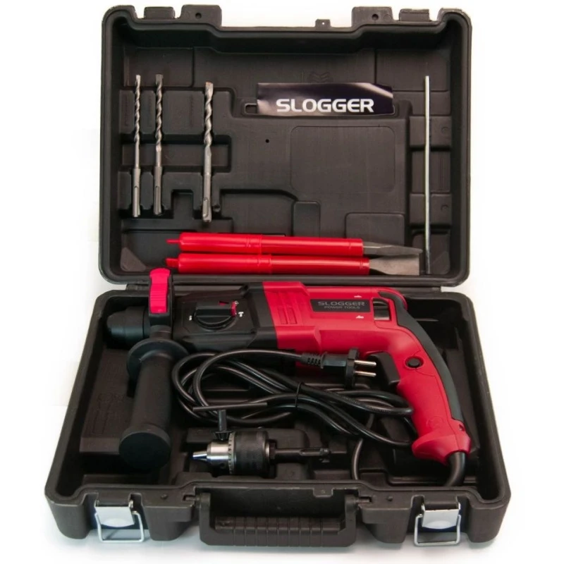 Перфоратор электрический SLOGGER RH6720(2000 об/мин, горизотальное расположение двигателя, энергия удара 2дж