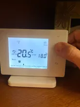 Beok-termostato inalámbrico inteligente con Wifi, controlador de temperatura para caldera de Gas y actuador de calefacción de habitación, funciona con Google Home y Alexa