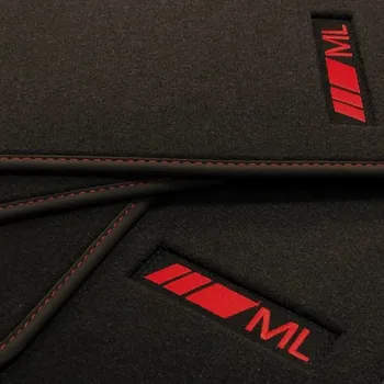 

Mercedes Clase-M W166 mats (2011 - 2015) Velour redline