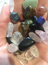 Piedra de cristal de cuarzo Natural mixta, 50g, 3 tamaños, tanque de grava, espécimen, decoración, piedras naturales y minerales