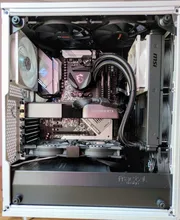 Heatsink-Bracket Connectors-Screws Mount-Rack Graphics Cooling Dual-Fans Video 