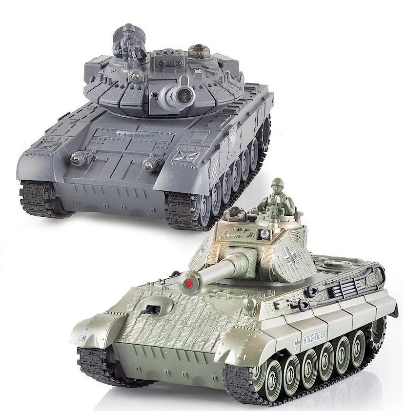 Радиоуправляемый танковый бой T90 и Tiger King 1:28 - 99820 | Игрушки хобби