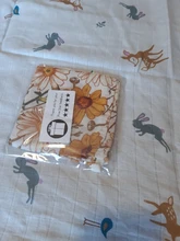 Manta de muselina para bebé, edredón de algodón para bebé, 120cm x 110cm, manta de muselina para bebé, pañal de muselina 120