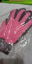 El guante guantes de aseo guante cepillo para perro gatos peine del pelo limpio Deshedding mascotas productos para perro gato RemovalHair
