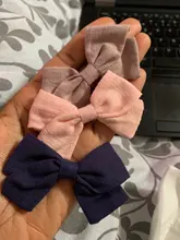 Pinzas para el pelo para niña pequeña, accesorios para el cabello de algodón, lazos para el pelo, horquilla, broche de princesa, 23 colores