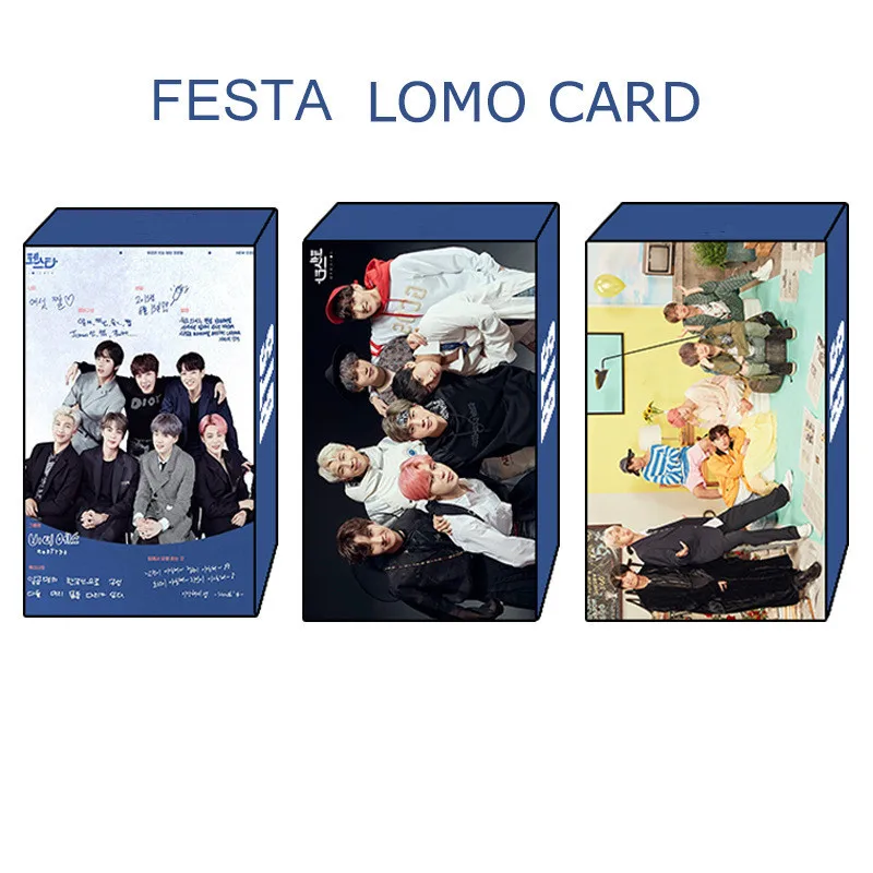 30 шт./компл. FESTAFM LOMO карты фото концертные игрушек для подарка фанатов FESTA мальчик