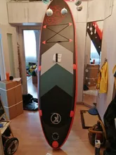 Tabla de paddel surf y SUP con kit de reparación, juego con bolsa, aleta, remo, bomba de aire, correa de pie