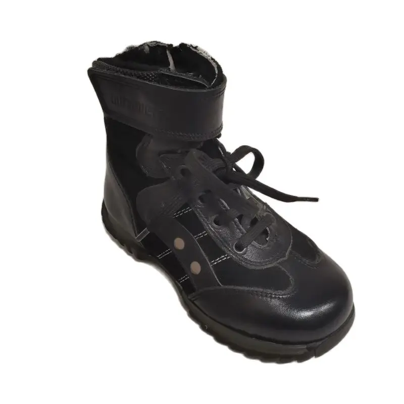 Ботинки для мальчика зима. Натуральная кожа натуральный мех |