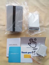 Doorbell-Night-Light No-Battery Bell-1 Self-Powered Cordless ZOGIN 2-Button Waterproof