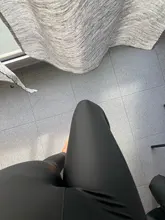 De cuero de invierno las mujeres Leggings Sexy de noche Club cadera elevación negro de talla grande 5XL PU pantalones de cintura alta cálido polainas de moda