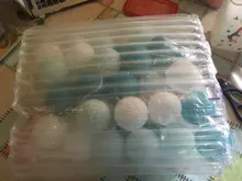 Garland-Lights String Fairy-Lights-Decoration Cotton-Ball Xmas Wedding-Party Holiday