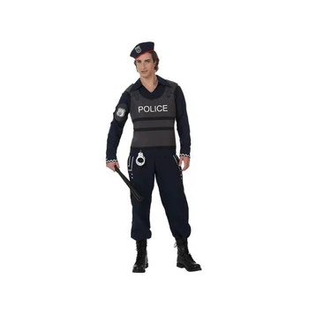 

Costume for Adults Policeman Blue