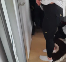 NORMOV-mallas ajustadas de cintura alta para mujer, Leggings elásticos de realce con cuatro bolsillos, para entrenamiento femenino, Fitness, informales, nuevas