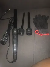DODO 3 en 1 rizadores de pelo de cuidado de estilismo varita rizadora intercambiables 3 piezas Clip de pelo de hierro rizador de pelo estilos herramienta