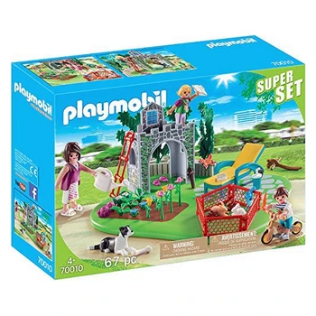 

Playset Country Super Set Family In The Garden Playmobil 70010 (67 pcs)