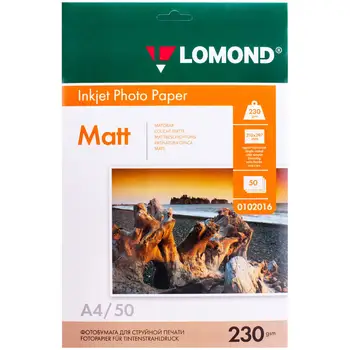 

A4 paper for inkjet printers Lomond, 230g/m2