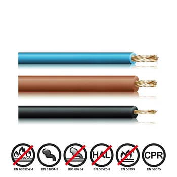 

Reinforced cable 2,5MM MARRON 100 meters