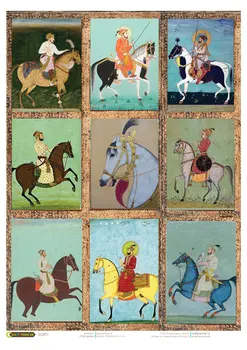 

Rice paper for Decoupage "" rider "","Craft Premier" ", A3, 25 g/m cpd0618