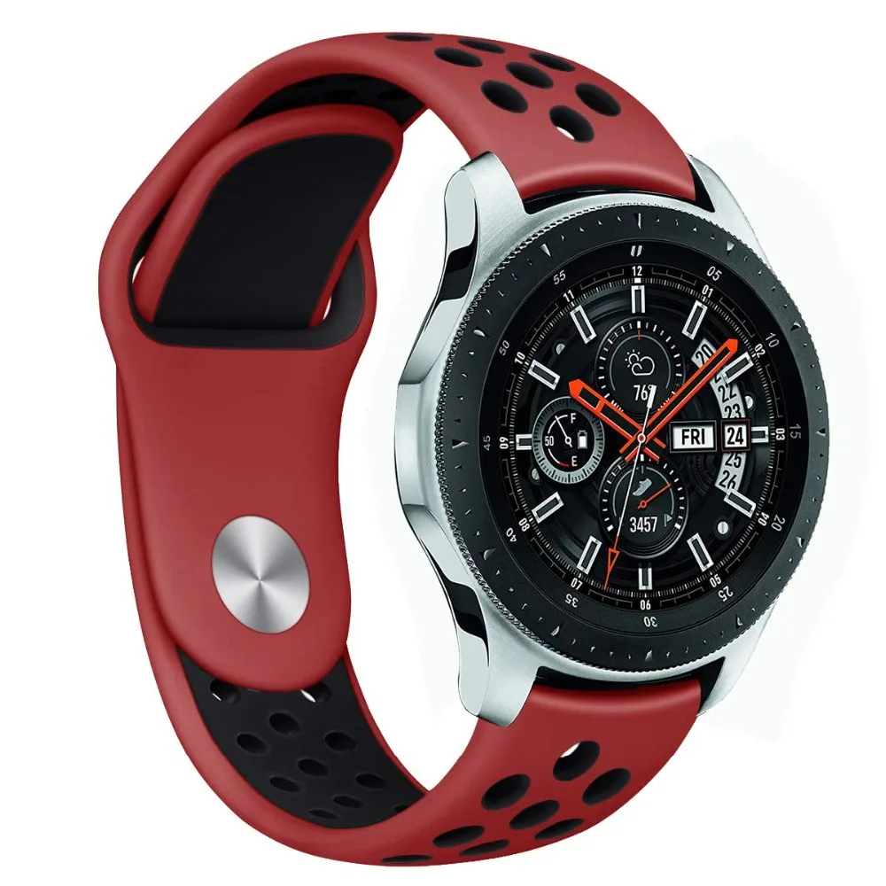 Galaxy watch 46 мм для samsung gear S3 Frontier active 2 Galaxy watch 42 мм amazfit bip grt huawei watch GT ремешок 22 мм ремешок для часов