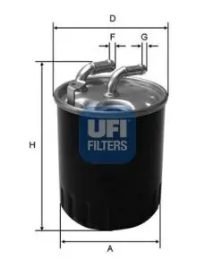 Фильтр топливный MB SPRINTER 09 UFI 24.077.00