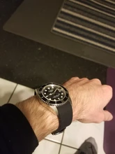 Correa de silicona suave para reloj, banda de goma Universal de 18mm, 20mm, 22mm, 24mm, arco de codo, deportiva, resistente al agua, accesorios de pulsera de repuesto