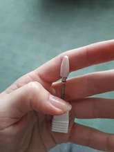 Fresa de cerámica para manicura, brocas de carburo de diamante, herramientas de pedicura