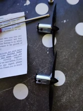 Micro Helicopter-Fan Airplane Propeller-Model CCW Dc Motor Black 17000RPM 3V with Red