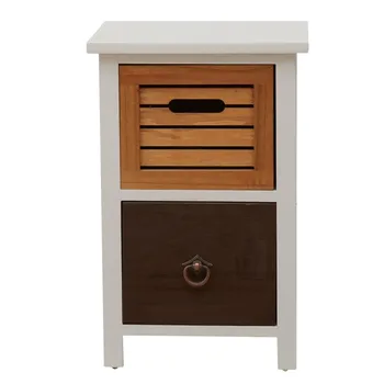 

Rebecca Mobili Cabinet Country Cupboard brown Wood Chest of drawers 47x31x27