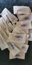 Jeringuilla con microagujas para tatuaje, cartucho derma pen, pluma meso de belleza, 100 unidades