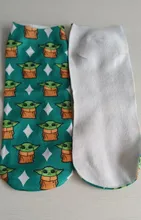 Nuevo Bebé Yoda chicos invierno Calcetines de bebé de dibujos animados de Yoda calcetines de moda sin algodón tamaño mandaloriano invierno Calcetines regalo para los niños