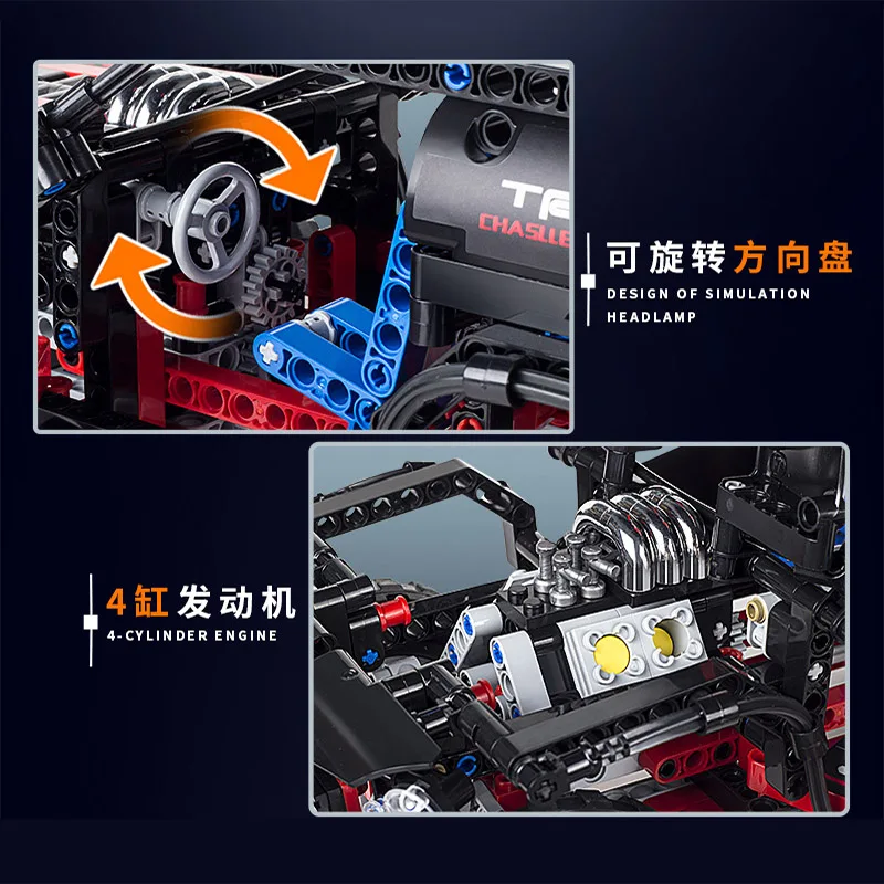 Technic серия Экстремальный Скорпион 750 шт. гоночная модель автомобиля строительный блок технический кирпич рождественские игрушки для Дети Детские подарки
