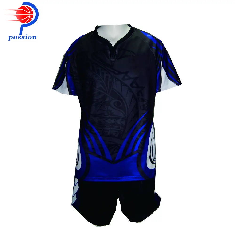 Sublimation Adult Children Kids Rugby Jersey Customize Name Number Rugby Shirt